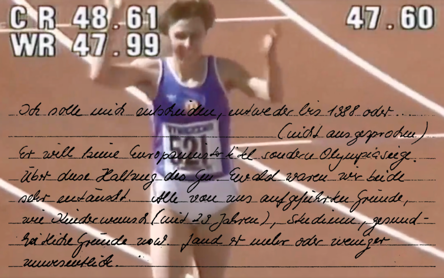 Marita Koch: on a fabulous world record, privileges in the wonderland of sport, doping and an Olympic web of lies that continues to have an impact