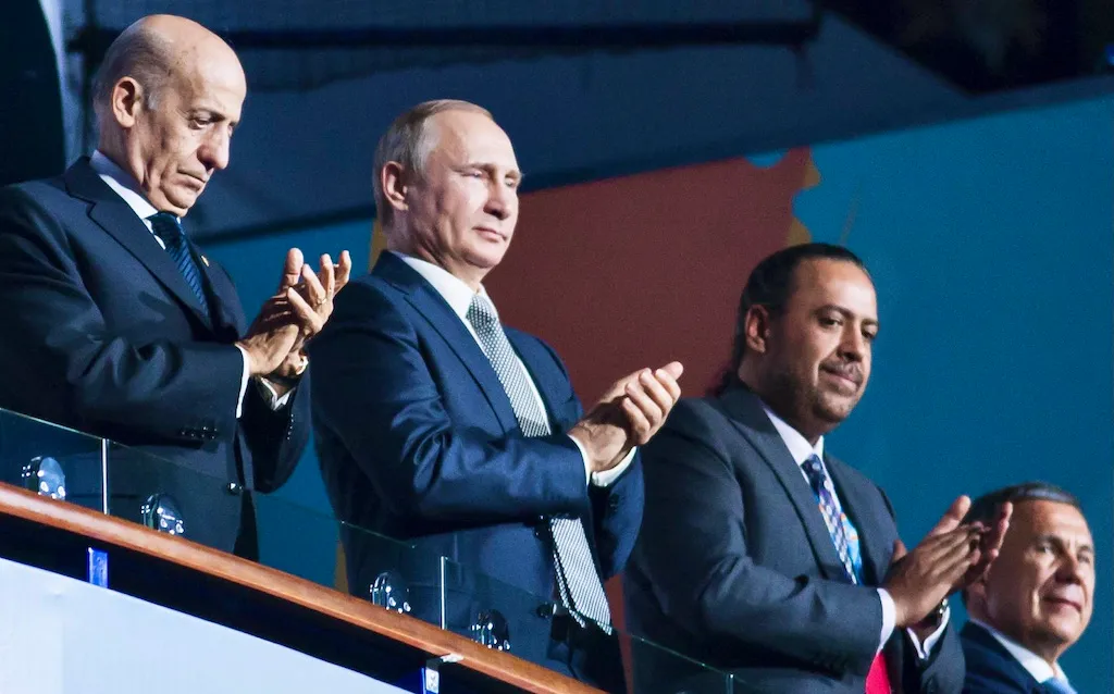 Vladimir Putin stripped of FINA Order