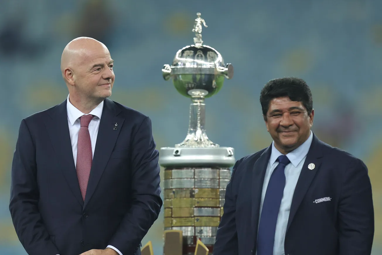 November 2023, Rio de Janeiro: FIFA president Gianni Infantino, CBF president Ednaldo Rodrigues. (Photo: Imago)